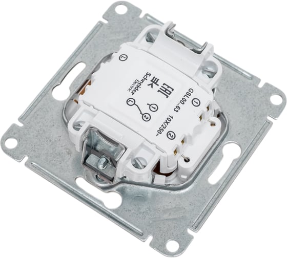 Переключатель Systeme Electric Glossa Дерево Дуб 1-клавишный с подсветкой, сх.6а SE GSL000563