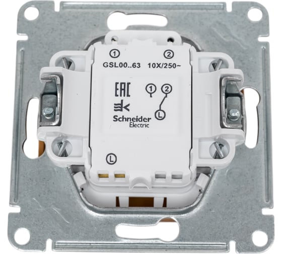 Переключатель Systeme Electric Glossa Дерево Дуб 1-клавишный с подсветкой, сх.6а SE GSL000563