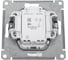Переключатель Systeme Electric Glossa Перламутр 1-клавишный с подсветкой сх.6а, 10АХ SE GSL000663 3