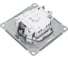 Переключатель Systeme Electric Glossa Перламутр 1-клавишный с подсветкой сх.6а, 10АХ SE GSL000663 4