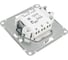 Переключатель Systeme Electric Glossa Платина 2-клавишный, сх.6, 10AX SE GSL001265 4