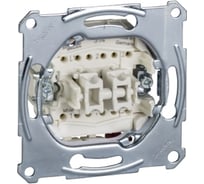 Механизм QuickFlex: переключатель + переключатель кнопочный Systeme Electric Merten SE MTN3128-0000