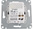 Розетка Systeme Electric Glossa Графит USB 5В (2100мА), 2х5В (1050мА) SE GSL001333 3