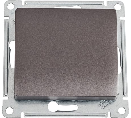Переключатель Systeme Electric Glossa Графит перекрестный, сх.7, 10AX SE GSL001371