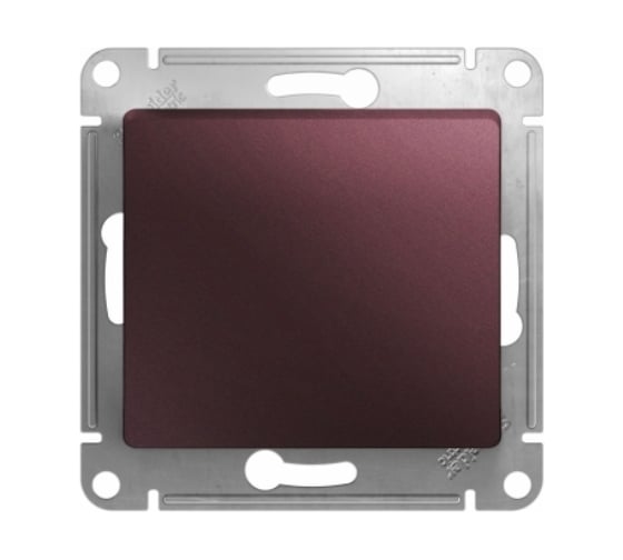 Перекрестный переключатель Systeme Electric Glossa Баклажановый, сх.7, 10AX SE GSL001171