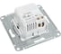 Розетка Systeme Electric Glossa Шоколад USB 5В (2100мА), 2х5В (1050мА) SE GSL000833 2