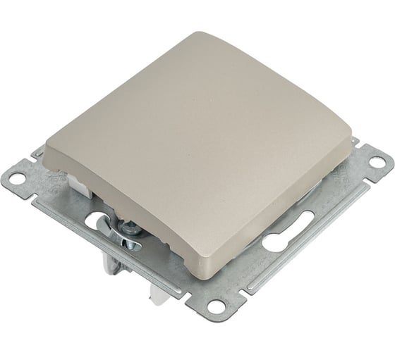 Перекрестный переключатель Systeme Electric Glossa Платина, сх.7, 10AX SE GSL001271
