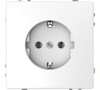 Розетка Systeme Electric Merten D-Life Белый Лотос 16А, с заземлением, без шторок SE MTN2301-6035