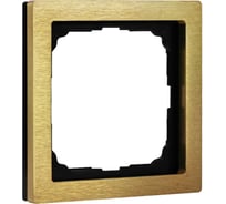 1-постовая рамка Systeme Electric ArtGallery PURE, Металл, Золото GAL312401