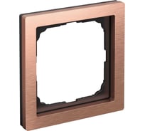 1-постовая рамка Systeme Electric ArtGallery PURE, Металл, Медь GAL312501