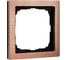 1-постовая рамка Systeme Electric ArtGallery PURE, Металл, Медь GAL312501 2