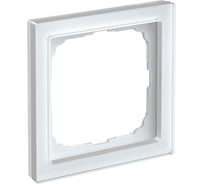 1-постовая рамка Systeme Electric ArtGallery PURE, Органическое стекло, Белый GAL320101