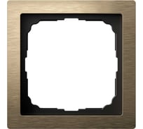 1-постовая рамка Systeme Electric ArtGallery PURE, Металл, Латунь GAL312201