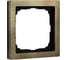 1-постовая рамка Systeme Electric ArtGallery PURE, Металл, Латунь GAL312201 2
