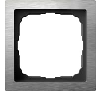 1-постовая рамка Systeme Electric ArtGallery PURE, Металл, Алюминий GAL312101