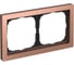 2-постовая рамка Systeme Electric ArtGallery PURE, Металл, Медь GAL312502 1