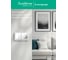 2-постовая рамка Systeme Electric ArtGallery PURE, Органическое стекло, Белый GAL320102 6