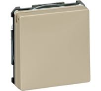 Розетка Systeme Electric Merten SD Бежевый 16А с заземляющим контактом, без шторки, с крышкой SE MTN2311-4044