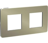 2-ная рамка Systeme Electric Unica Studio Бронза/Антрацит SE NU280452