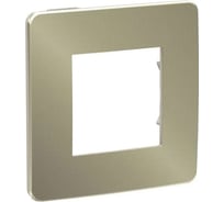 1-ая рамка Systeme Electric Unica Studio Бронза/Бежевая SE NU280251