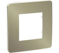 1-ая рамка Systeme Electric Unica Studio Бронза/Белая SE NU280250