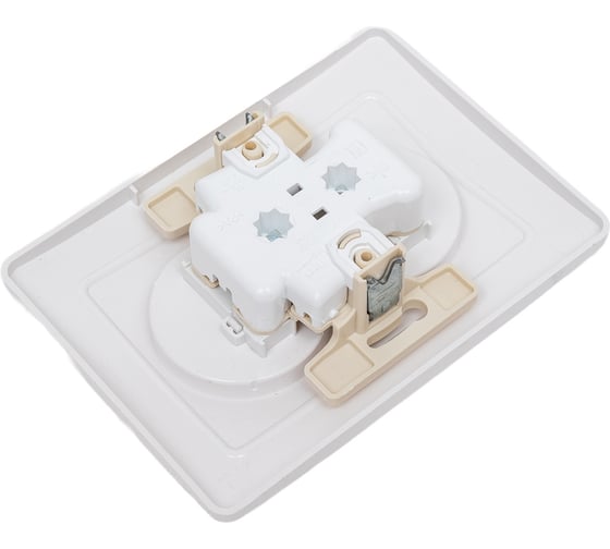 Розетка Systeme Electric Blanca внутр Бел 2-ая б/з со шторками, 16А, 250В SE BLNRS000121