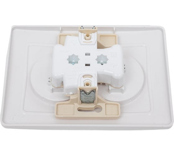 Розетка Systeme Electric Blanca внутр Бел 2-ая б/з со шторками, 16А, 250В SE BLNRS000121