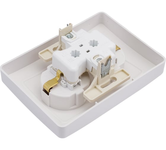 Розетка Systeme Electric Blanca внутр Бел 2-ая с/з со шторками, 16А, 250В SE BLNRS001121