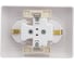 Розетка Systeme Electric Blanca внутр Бел 2-ая с/з со шторками, 16А, 250В SE BLNRS001121 4