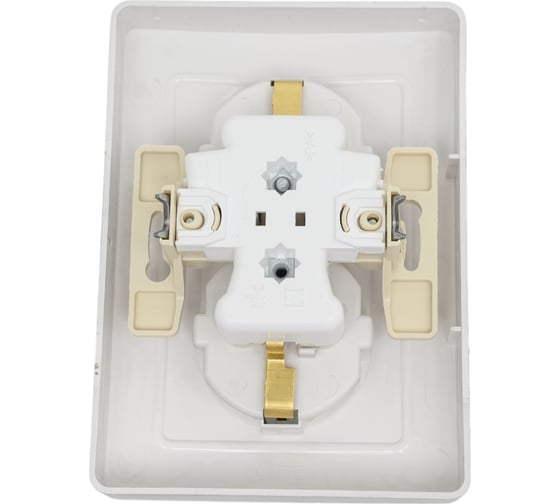 Розетка Systeme Electric Blanca внутр Алюминий 2-ая с/з без шторок, 16А, 250В SE BLNRS001023