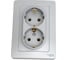 Розетка Systeme Electric Blanca внутр Алюминий 2-ая с/з без шторок, 16А, 250В SE BLNRS001023 4