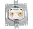 Аудиорозетка Systeme Electric AtlasDesign Шампань двухместная SE ATN000587 5