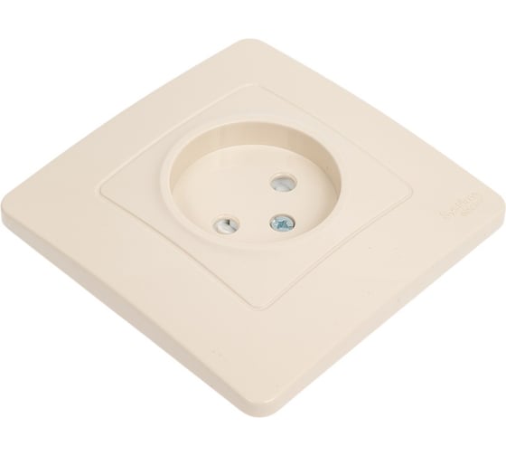Розетка Systeme Electric Blanca внутр Беж б/з со шторками, 16А, 250В SE BLNRS000117