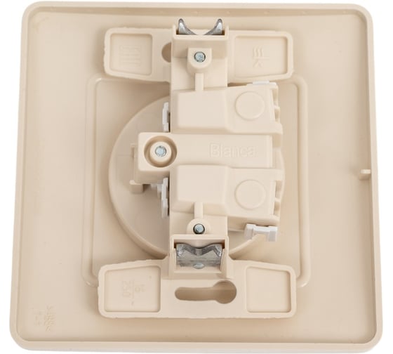 Розетка Systeme Electric Blanca внутр Беж б/з со шторками, 16А, 250В SE BLNRS000117