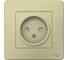 Розетка Systeme Electric Blanca внутр Беж б/з со шторками, 16А, 250В SE BLNRS000117 1