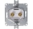 Аудиорозетка Systeme Electric AtlasDesign Алюминий двухместная SE ATN000387 4