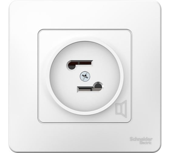 Розетка Systeme Electric Blanca внутр Бел FM-радио SE BLNPS000011