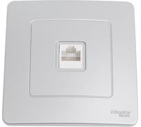 Компьютерная розетка Systeme Electric Blanca внутр Алюминий RJ45 SE BLNIS045003