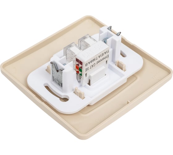 Компьютерная розетка Systeme Electric Blanca внутр Беж RJ45, кат.5E SE BLNIS045007
