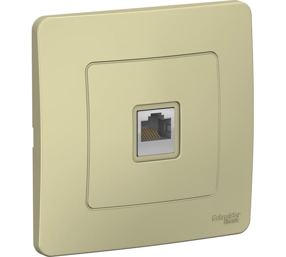 Компьютерная розетка Systeme Electric Blanca внутр Беж RJ45, кат.5E SE BLNIS045007
