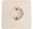 Розетка Systeme Electric Blanca внутр Беж с/з со шторками, 16А, 250В SE BLNRS001117 3