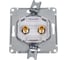 Аудиорозетка Systeme Electric AtlasDesign Бел двухместная SE ATN000187 3