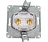 Аудиорозетка Systeme Electric AtlasDesign Жемчуг двухместная SE ATN000487 5