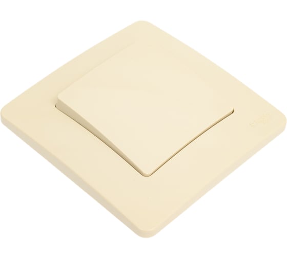 Переключатель Systeme Electric Blanca внутр Беж 1-клавишный cх.6, 10А, 250B SE BLNVS010607