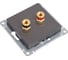 Аудиорозетка Systeme Electric AtlasDesign Мокко двухместная SE ATN000687 3