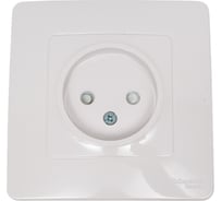 Розетка Systeme Electric Blanca внутр Бел б/з со шторками, 16А, 250В SE BLNRS000111