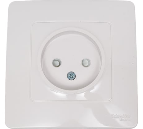 Розетка Systeme Electric Blanca внутр Бел б/з со шторками, 16А, 250В SE BLNRS000111