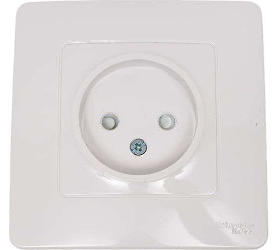 Розетка Systeme Electric Blanca внутр Бел б/з со шторками, 16А, 250В SE BLNRS000111 1