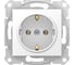 Розетка Systeme Electric Sedna Белый 1-ая 16А с заземляющим контактом, без шторок, быстрозажимные контакты SE SDN3001821 1