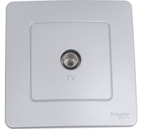 TV розетка Systeme Electric Blanca внутр Алюминий SE BLNTS000013